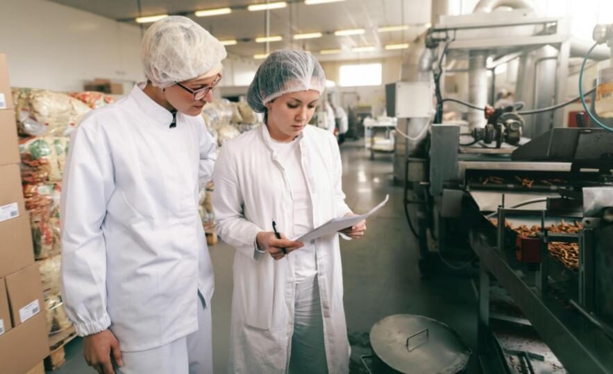 factory Check women conducting factory checks